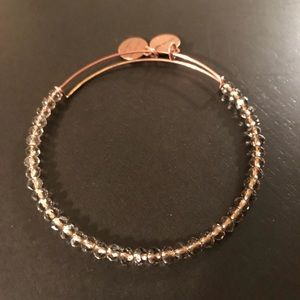 Alex and Ani Brilliance Beaded Bangle RG